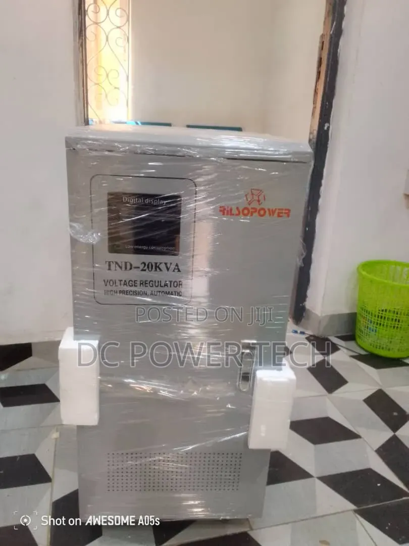 Max 20kva Servo Stabilizer Input Voltage =80v - 260vac