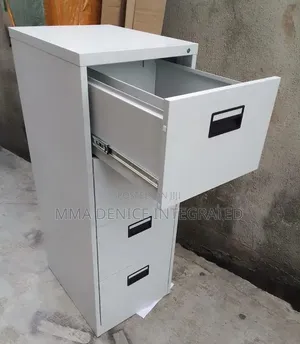 3 Drawer Office Filing Cabinet – White