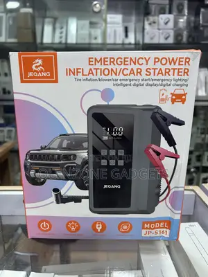 Jeqang 4 in 1 Emergency Power Inflation/Car Starter–JP-S161