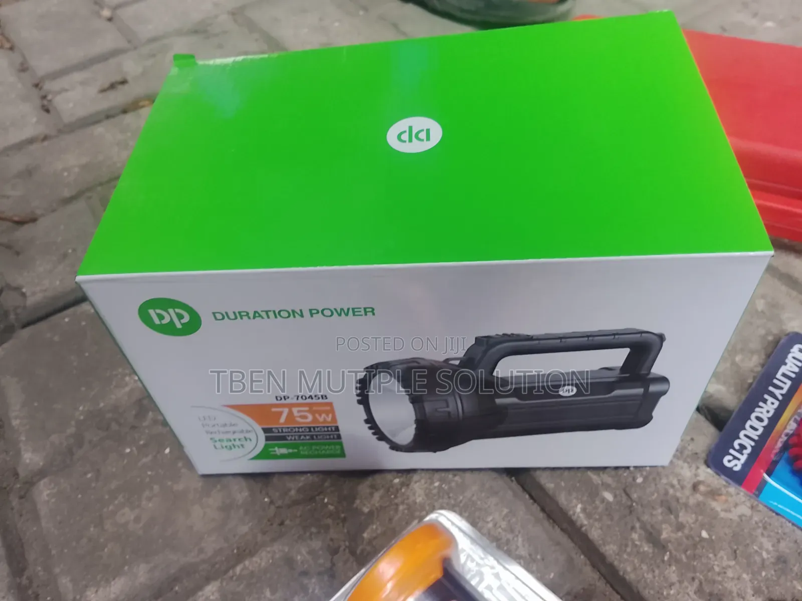 75W Ultra-Bright Rechargeable Security Torch