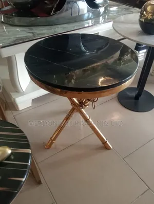 Marble Top Side Stool