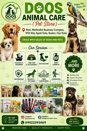 Doosanimal Petstore Ibadan
