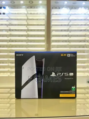 Playstation 5 Pro (Ps5) Console and Controller