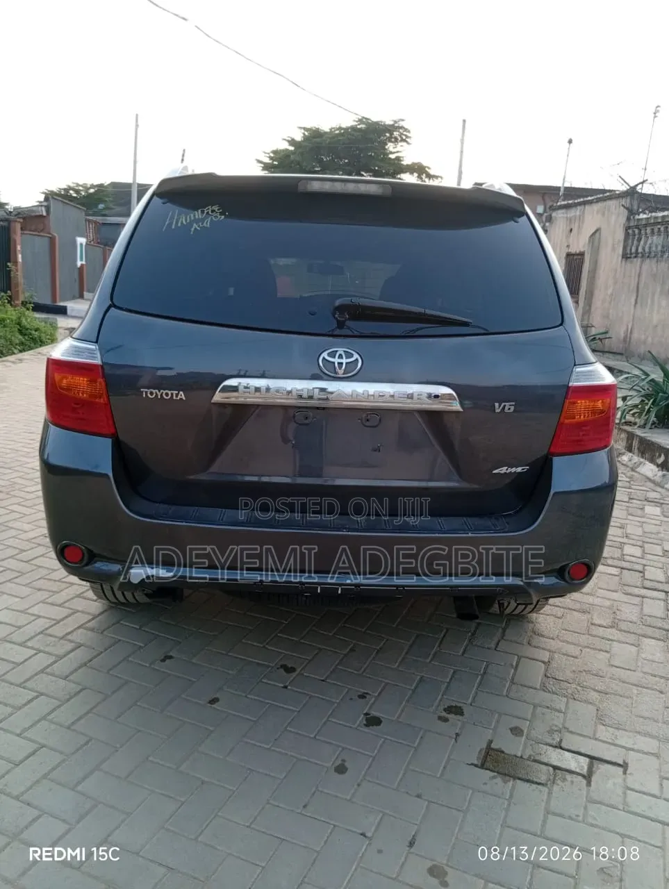 Toyota Highlander 2010 Gray