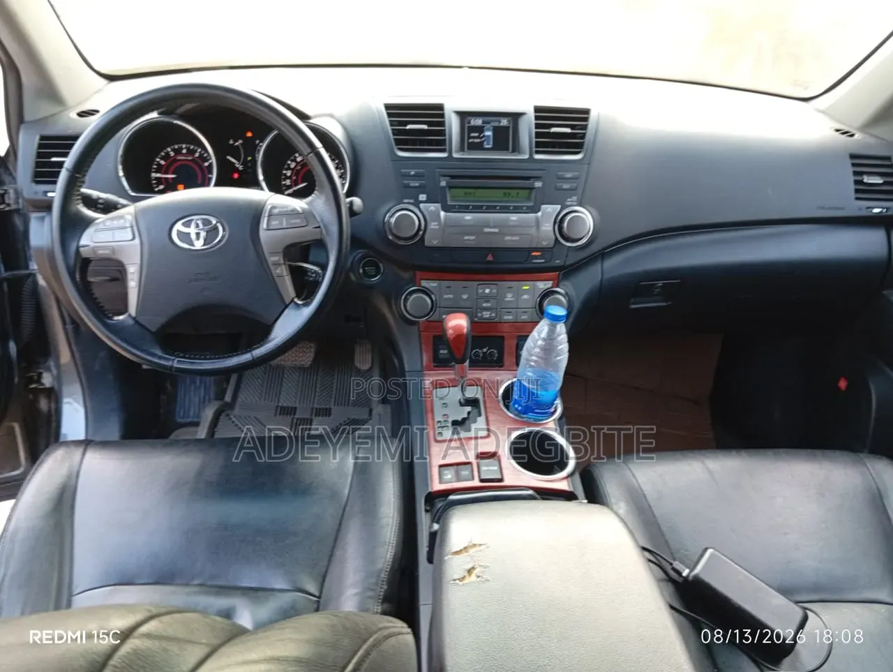 Toyota Highlander 2010 Gray