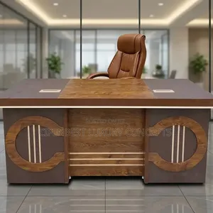 1.6 Wooden Executive Office Table Design