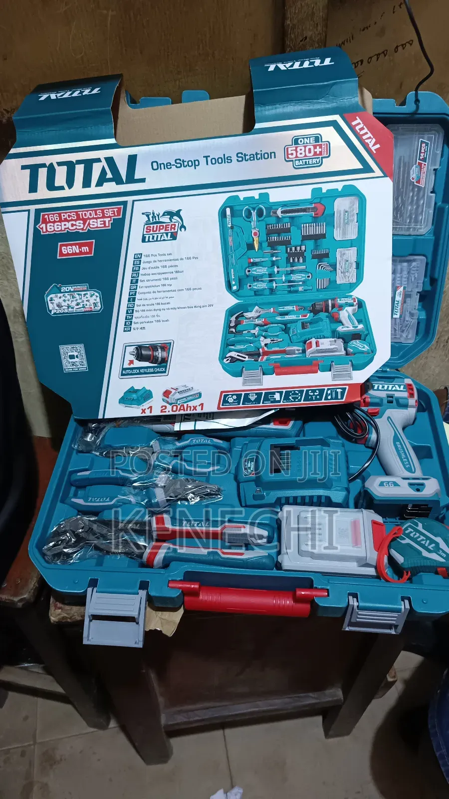 Tools Box With Screw Driver Machine