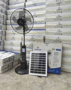 Solar Standing Fans