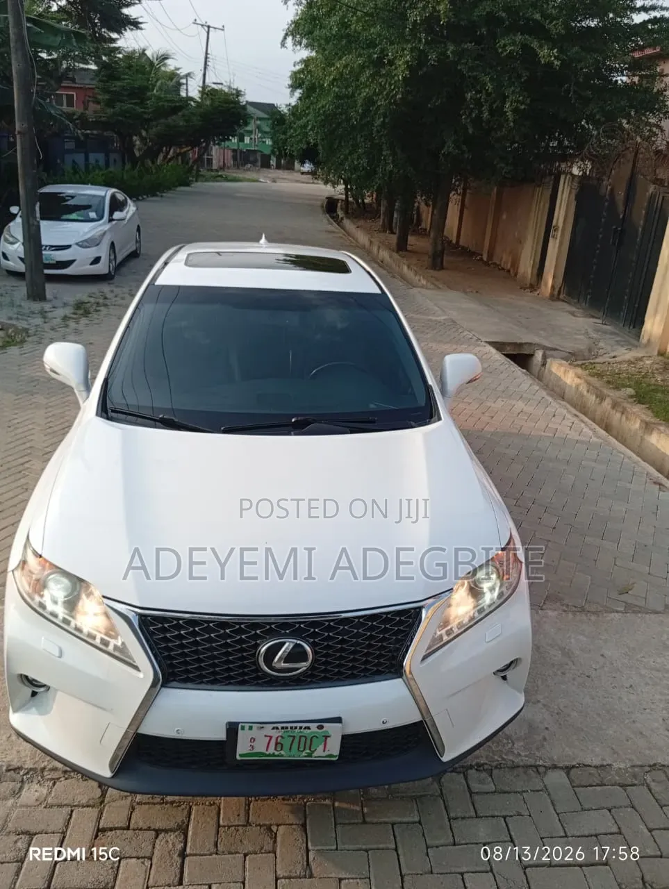 Lexus RX 2014 White