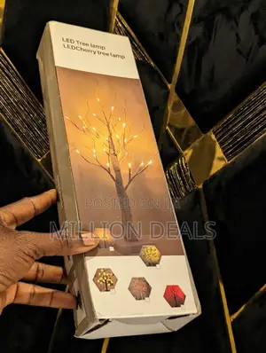 Classic Cherry Tree Led Lamp of All Seasons