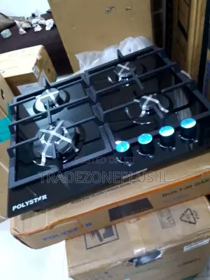 The Polystar 4-Burner Gas Hob Is a Smart Choice for a Modern Kitchen.