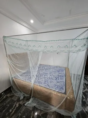 Hybrid Mattress, Bed Frame and Mosquito Net
