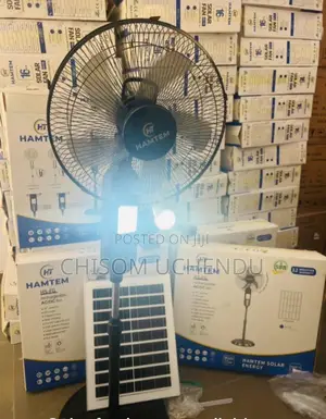 Solar Standing Fans