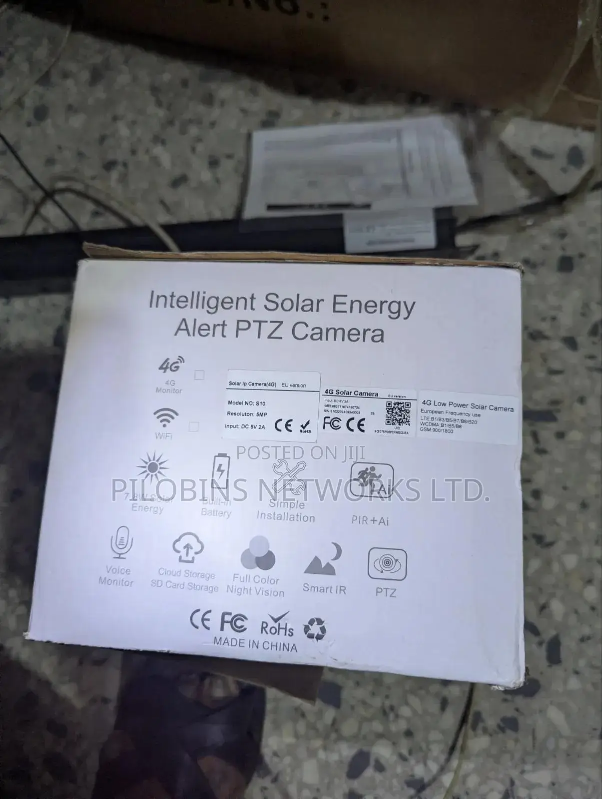 Intelligent Solar PTZ 4G Camera