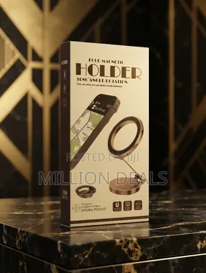 Car Fold Magnetic Holder, 1080° Angle Rotation for Car Dashboard