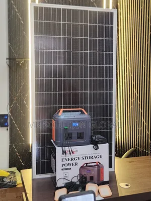550W Lithium Battery Solar Generator With 150W Solar Panel & 4 Bulbs