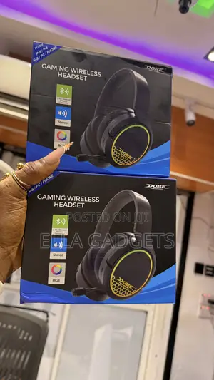 Dobe Wireless Gaming Headset | High-Quality Sound Mic