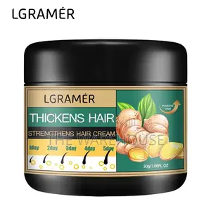 Ginger Hair Cream for Hair Growth Reverse Balding and Alopecia