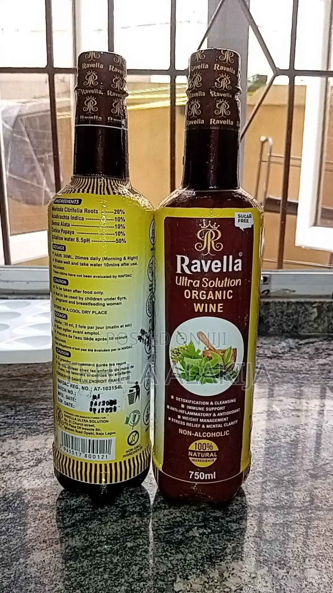 Ravella Ultra Solution Organic Wine