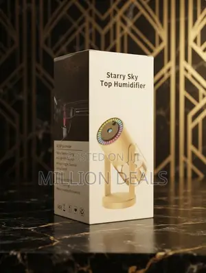 280ml Star Projection Light Humidifier Color: Rotating White