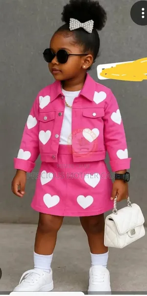 Girl Jacket,skirt and Inner Top 3 Pics