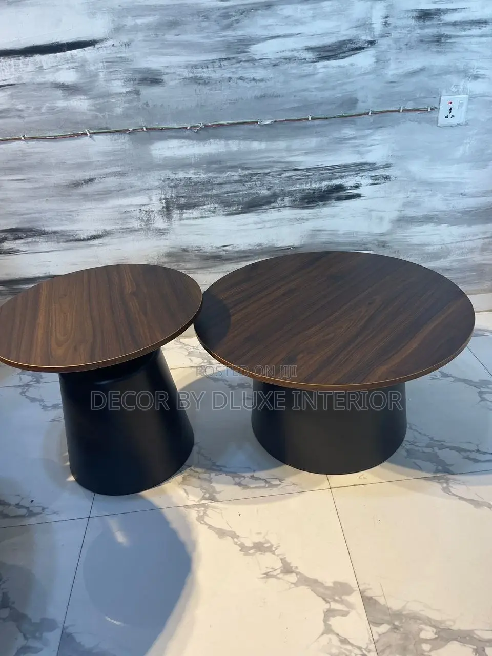 Solid Wood Round Coffee Table