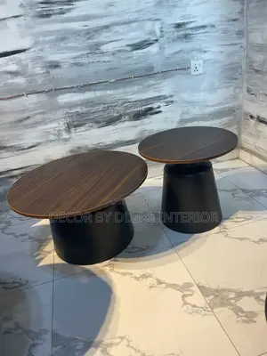 Solid Wood Round Coffee Table