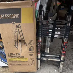 3.3M + 3.3M Double-Sided Telescopic Ladder