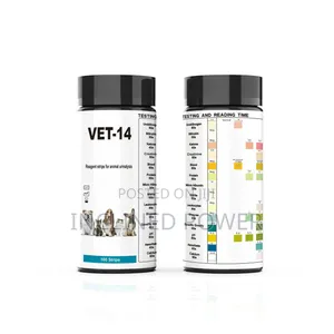 Vet 14 Reagent Strips for Animal Urinalysis