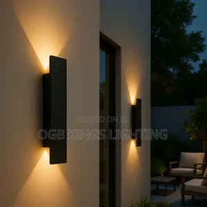 Outdoor Long Waterproof Wall Lamp Modern and Simple