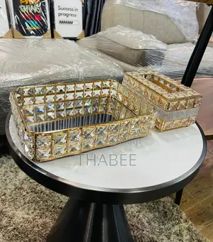 Center Table Console Sideboard Decor Blinged Mirror