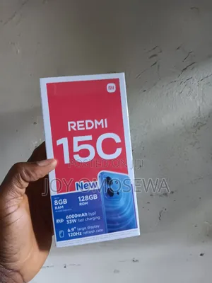 New Xiaomi Redmi 15C 4G 128 GB Blue
