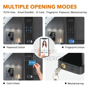 Main-Entrance 3d-Facial Recognition Digital Smartlock