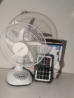 MDJD Solar Table Fan