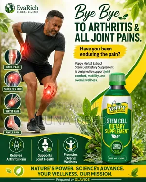 Good Bye to Arthritis and Reumatism With Yoppy Herbal Drink