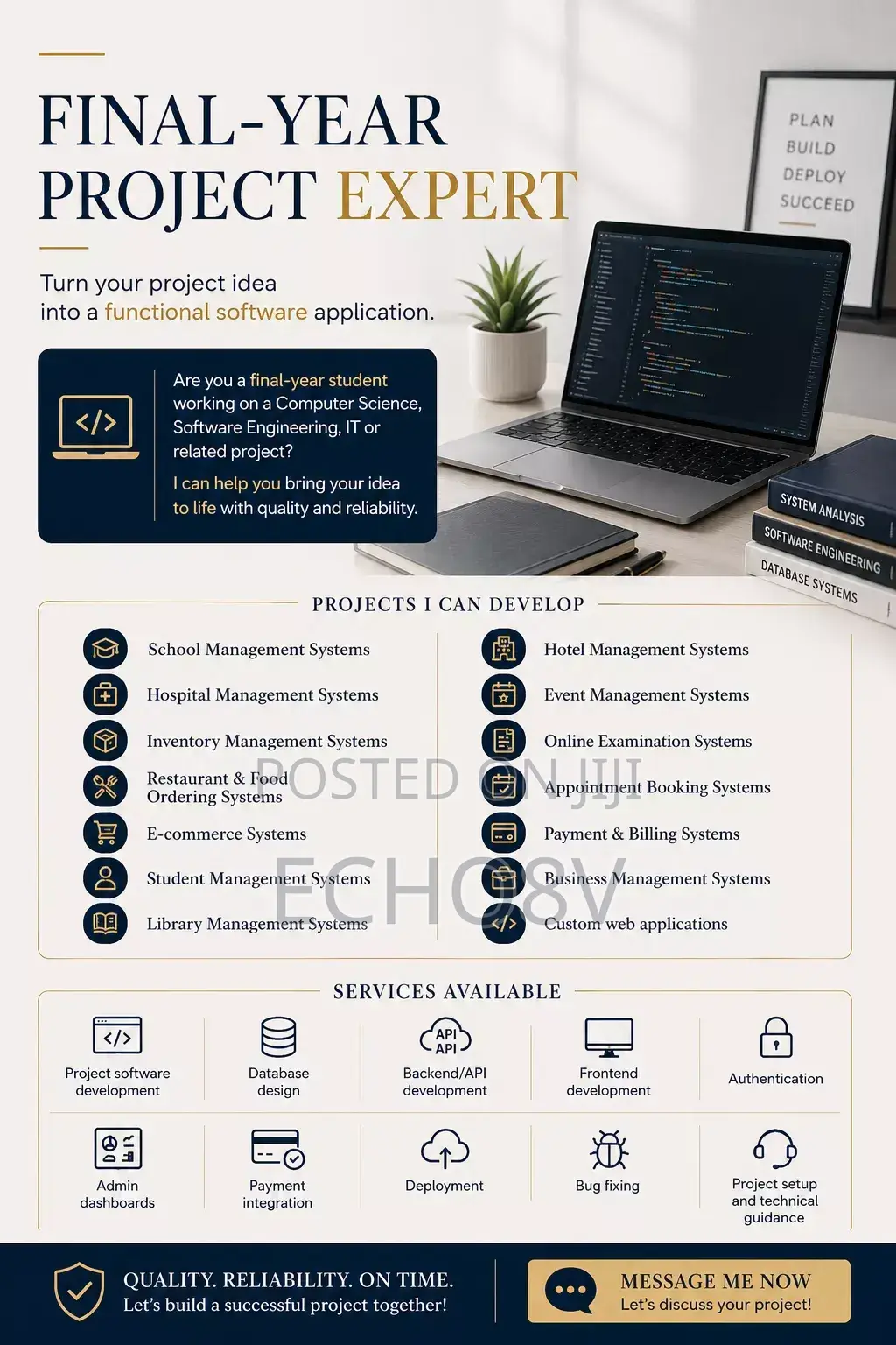 Final Year Project Software Development | Web Mobile Applications