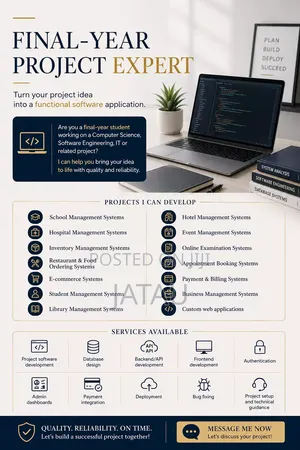 Final Year Project Software Development | Web Mobile Applications