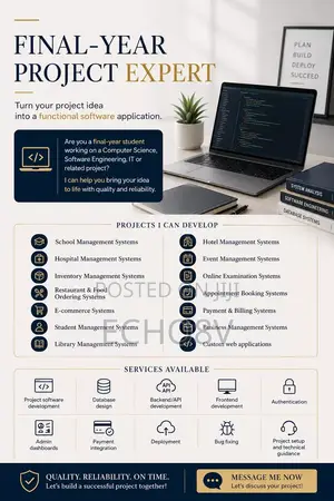 Final Year Project Software Development | Web Mobile Applications
