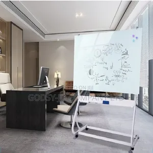 Portable Magnetic Whiteboard With Movable Stand