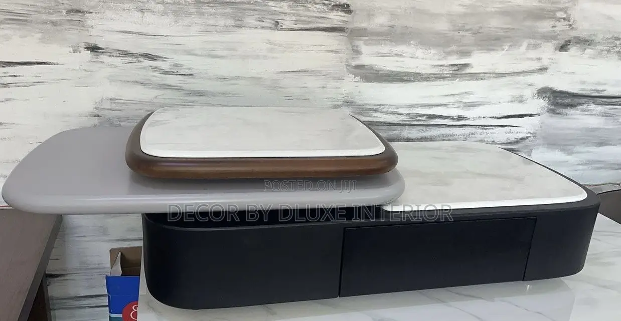 Contemporary Versatile Rotating Luxury Coffee Table
