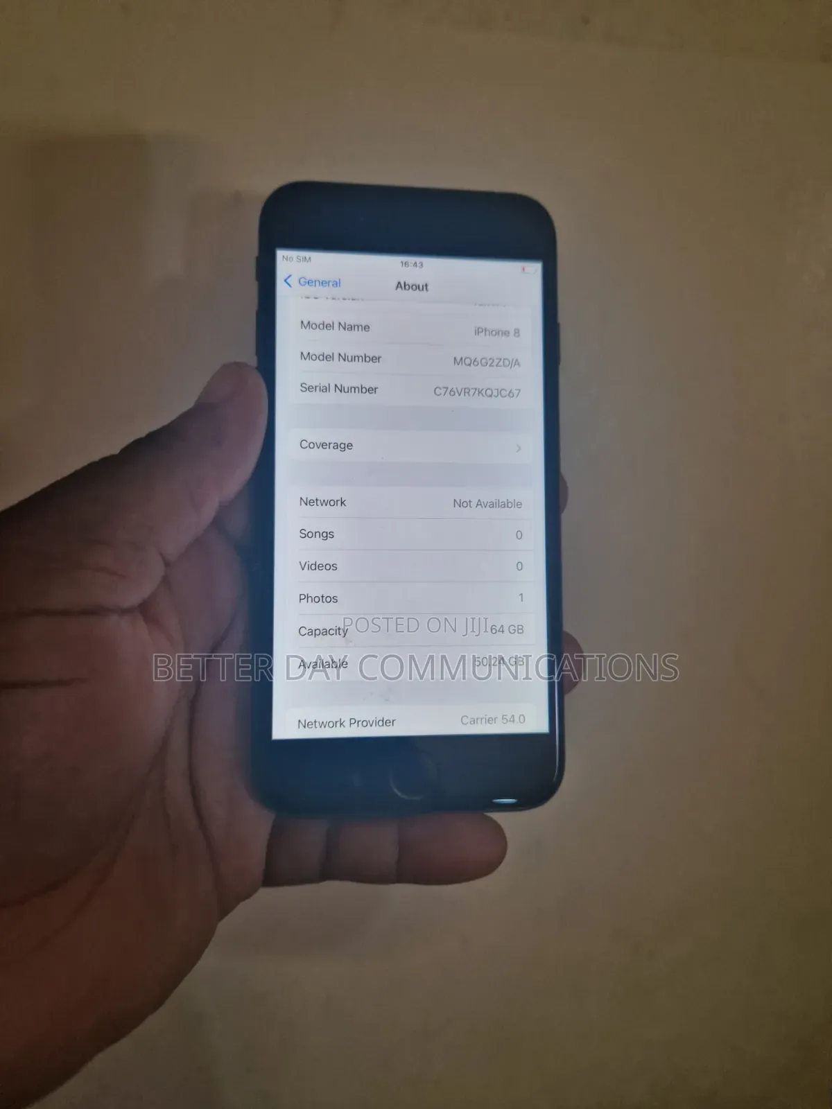Apple iPhone 8 64 GB Black
