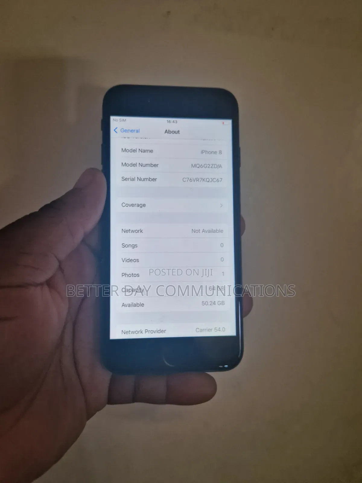 Apple iPhone 8 64 GB Black