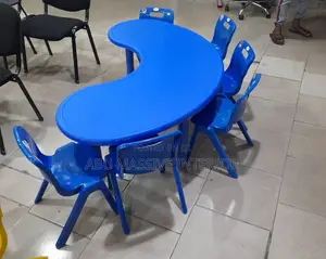 Kiddies Classroom Chair and Table Set