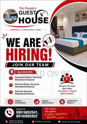 Vacancy at the People’s Gues House