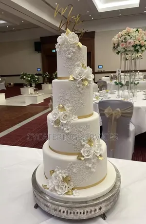 Pocket Friendly 4step Wedding Cake With Touch of Luxury