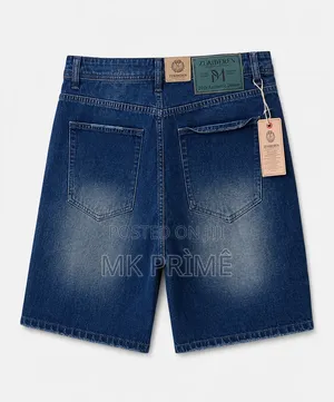 Premium Men's Blue Shorts Jean Available Size: 38