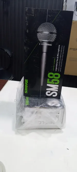 Shure SM58 Wired Dynamic Vocal Microphone