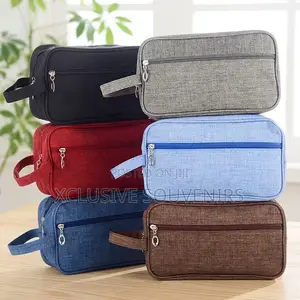 Fashion Waterproof Polyester Travel Makeup Cosmetic Pouch