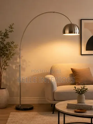 Hardwar Silver Floor Lamp Fishing