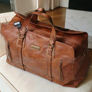 Pure Quality Luxury Leather Duffle Bags Best Quality Well Branded